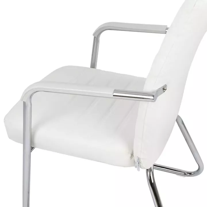 Conference chair HM1021.02 White 55,5x67,5x94 cm