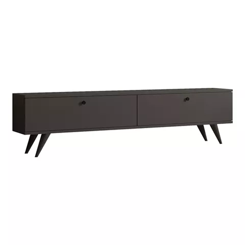 Jate pakoworld TV cabinet in white 160x25x40cm