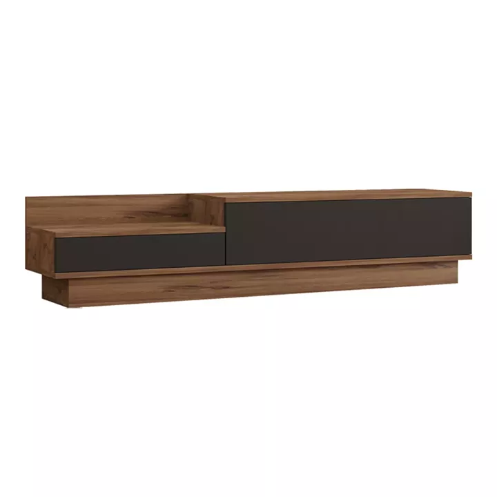Eclipse pakoworld TV cabinet in sonoma-anthracite shade 160x35x35cm