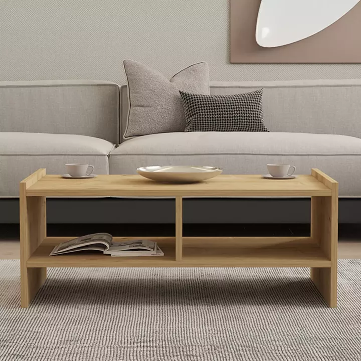 Tiena pakoworld coffee table in oak shade 90x50x35cm