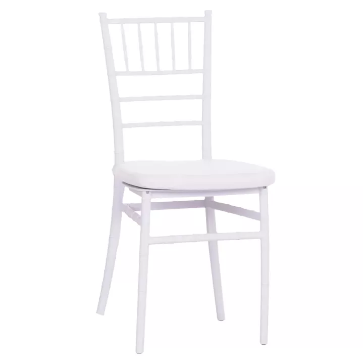 ΚΑΡΕΚΛΑ CATERING TIFFANY ΜΕ ΜΑΞΙΛΑΡΙ HM21104 ΛΕΥΚΟ ΠΟΛΥΠΡΟΠΥΛΕΝΙΟ 39x47x89Yεκ.