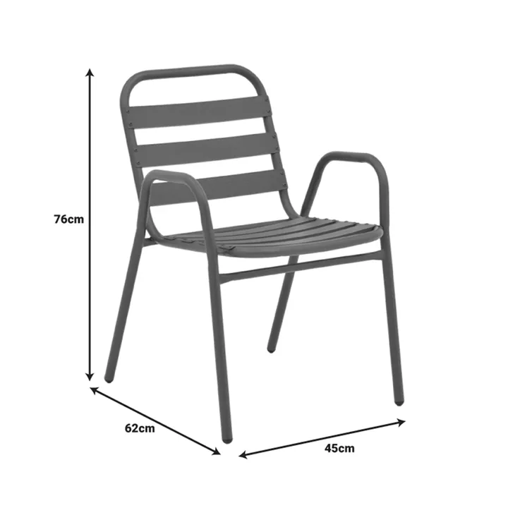 Τραπεζαρία Sussie-Ensure pakoworld 5τεμ μέταλλο-γυαλί σε σαμπανιζέ απόχρωση 140x80x70εκ