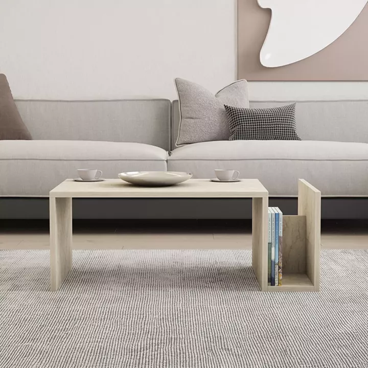 Poko pakoworld coffee table in traverten 86.8x50x32.4cm