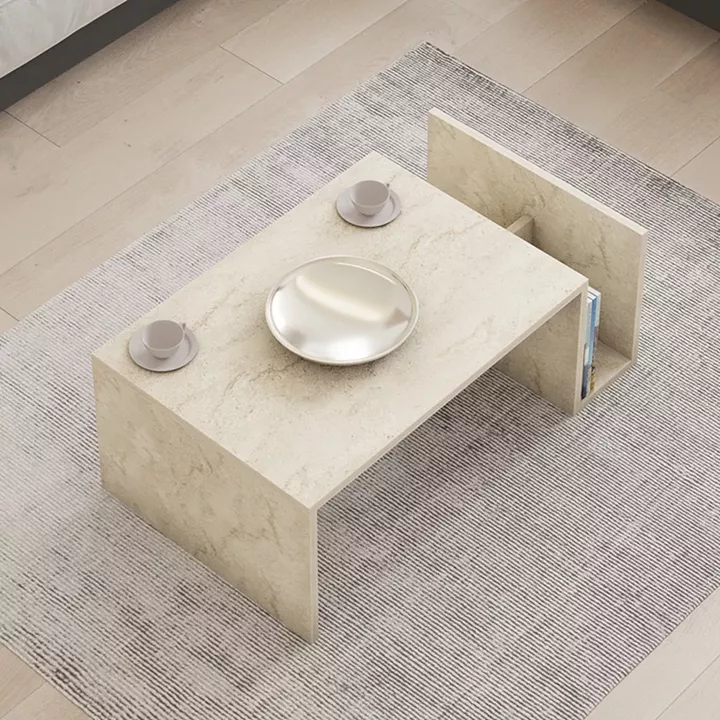 Poko pakoworld coffee table in traverten 86.8x50x32.4cm