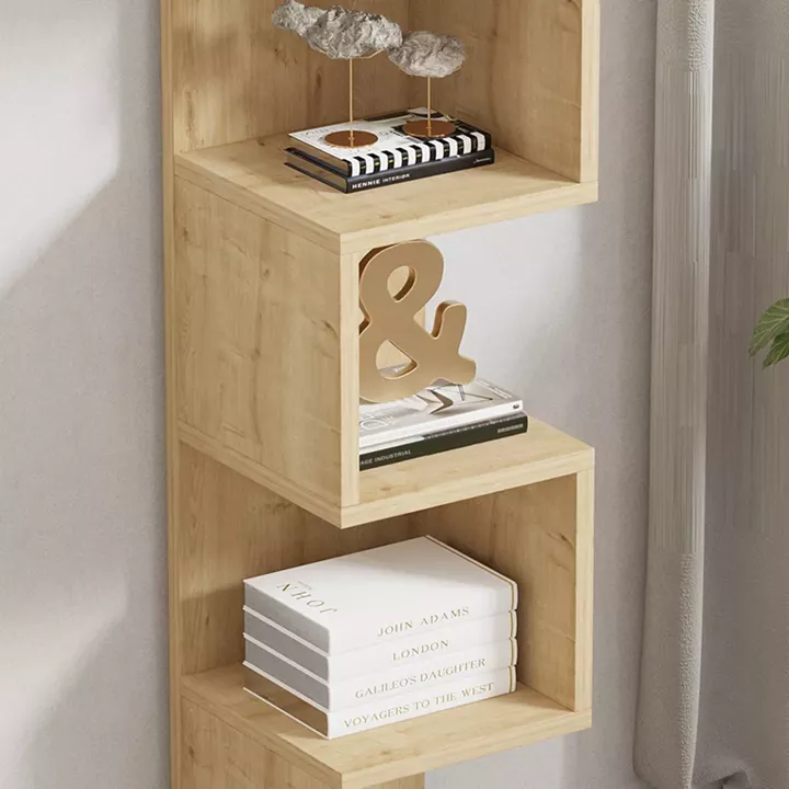 Floor-standing shelf Pratel pakoworld in oak 25x27x95cm