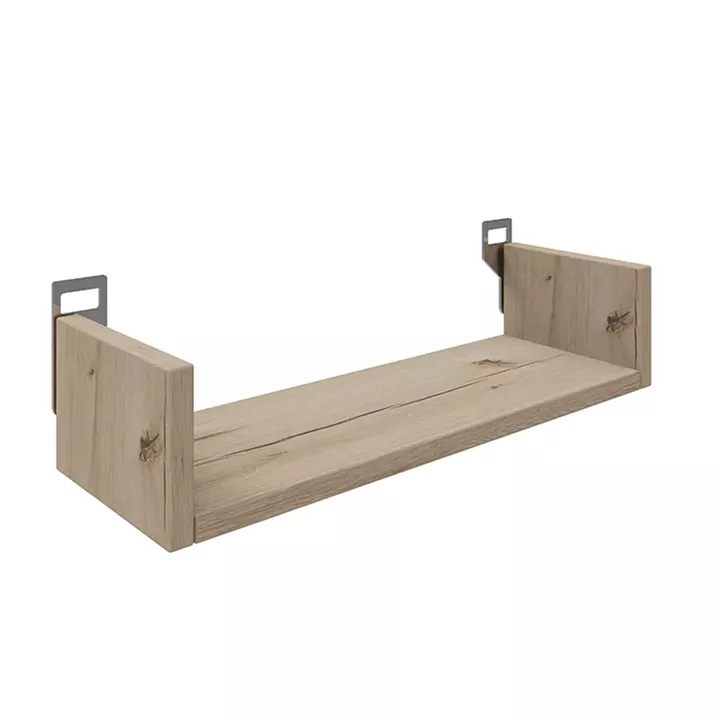 Wall shelf Derva pakoworld  in oak color 45x15x10cm