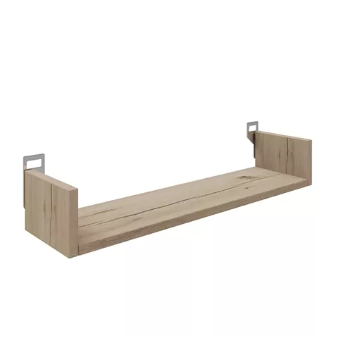 Wall shelf Derva pakoworld  in oak color 60x15x10cm