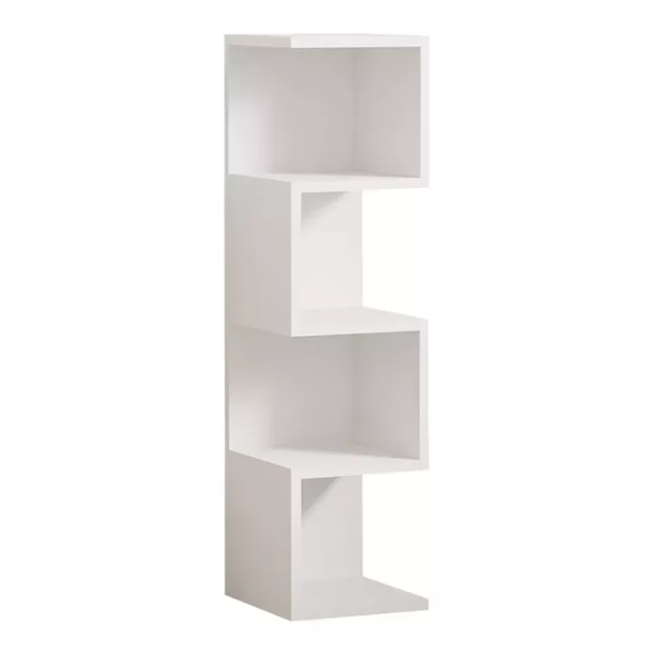 Floor-standing shelf Pratel pakoworld in white 25x27x95cm