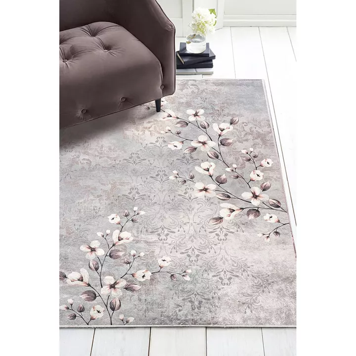 Beauty Home Πατάκι Cosmos Art 9156 67x140 Γκρι