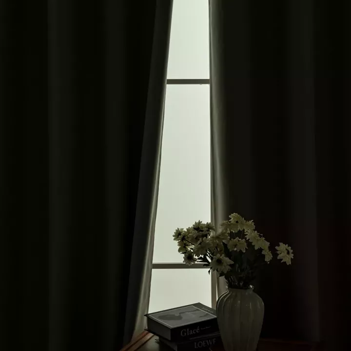 Beauty Home Κουρτίνα Full Blackout σκίασης με 8 κρίκους Soft Art 8391 Light Beige-C3 140x270 Μπεζ