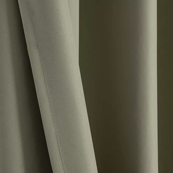 Beauty Home Κουρτίνα Full Blackout σκίασης με 8 κρίκους Soft Art 8391 Light Beige-C3 140x270 Μπεζ