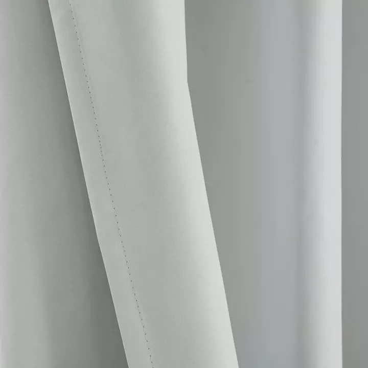 Beauty Home Κουρτίνα Full Blackout σκίασης με 8 κρίκους Soft Art 8391 Ice-Ecru 140x270 Πάγου