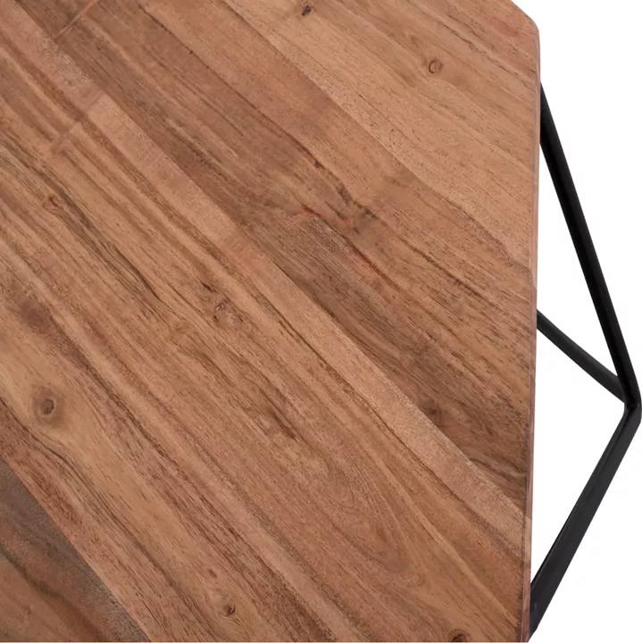 COFFEE TABLE FB98777.11 ACACIA WOOD Φ82x40H