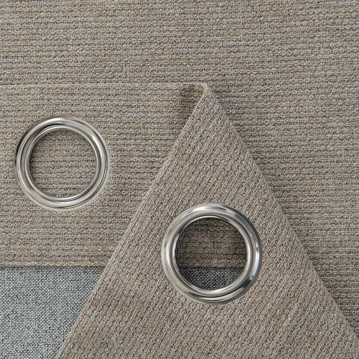 Beauty Home Κουρτίνα Full Blackout σκίασης με 8 κρίκους Elite Art 8392 Beige-Νο5 140x270 Μπεζ
