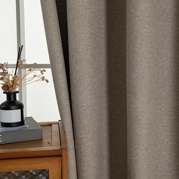 Beauty Home Κουρτίνα Full Blackout σκίασης με 8 κρίκους Elite Art 8392 Beige-Νο5 140x270 Μπεζ