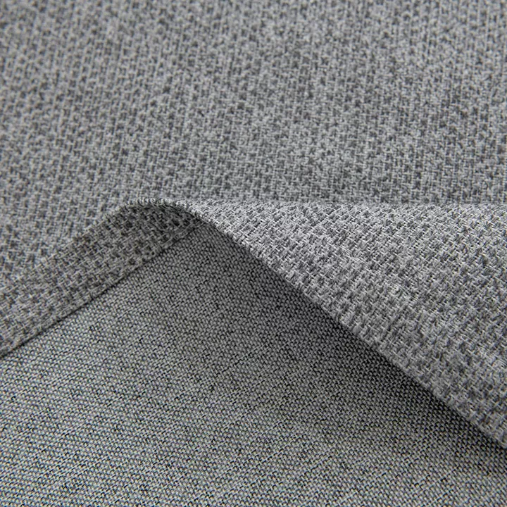 Beauty Home Κουρτίνα Full Blackout σκίασης με 8 κρίκους Elite Art 8392 Grey-Νο7 140x270 Σκούρο Γκρι