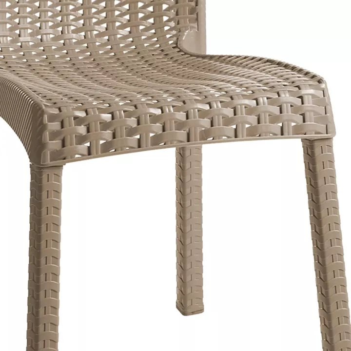 Icon-Confident pakoworld dining set 5pcs PP in cappuccino color