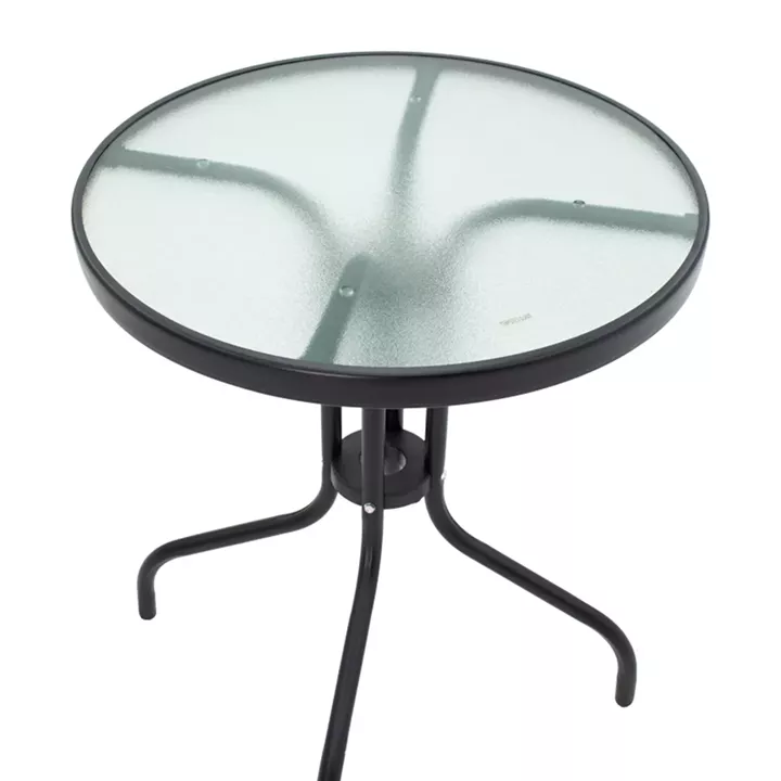 Watson-Monasty pakoworld dining set 3pcs metal in black shade