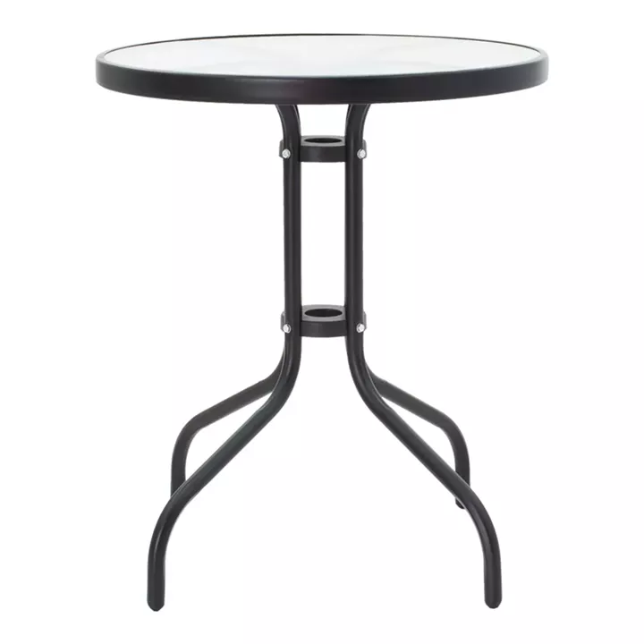 Watson-Monasty pakoworld dining set 3pcs metal in black shade