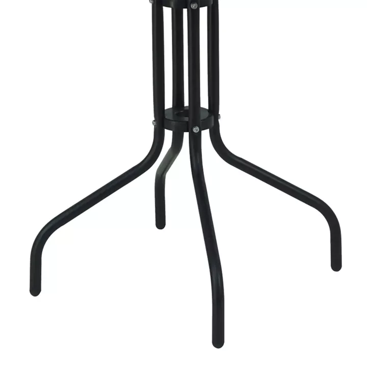 Vergo-Tarete pakoworld dining set 3pcs metal in black shade