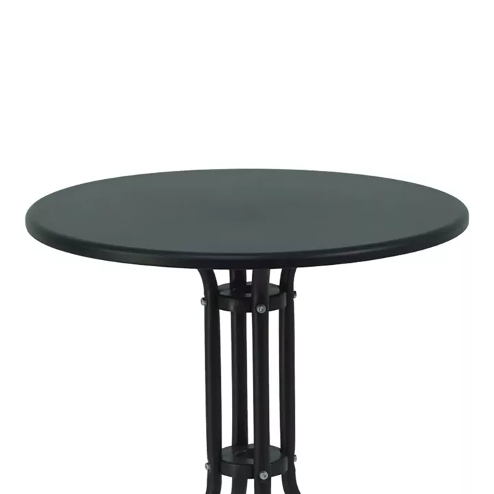 Vergo-Tarete pakoworld dining set 3pcs metal in black shade