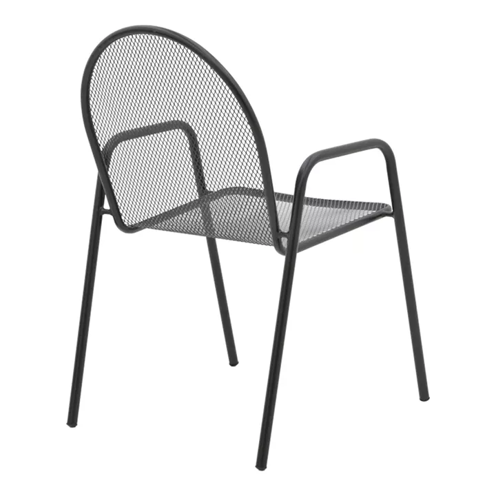 Vergo-Tarete pakoworld dining set 3pcs metal in black shade