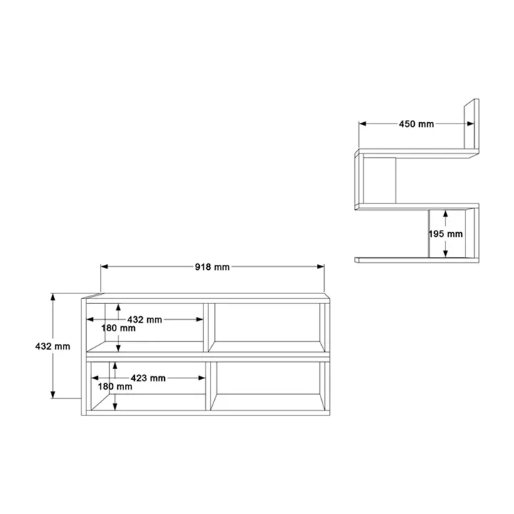 Kakomo pakoworld living room set in white shade 170x29.5x43cm