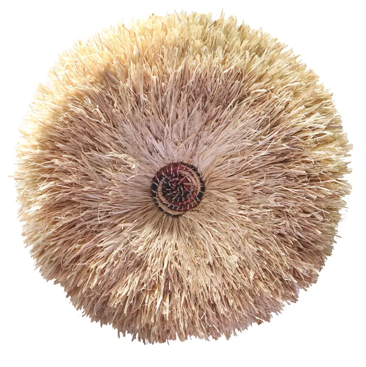 WALL DECORATION ROUND ABOR HM4717 SISAL FIBERS IN NATURAL Φ60cm.