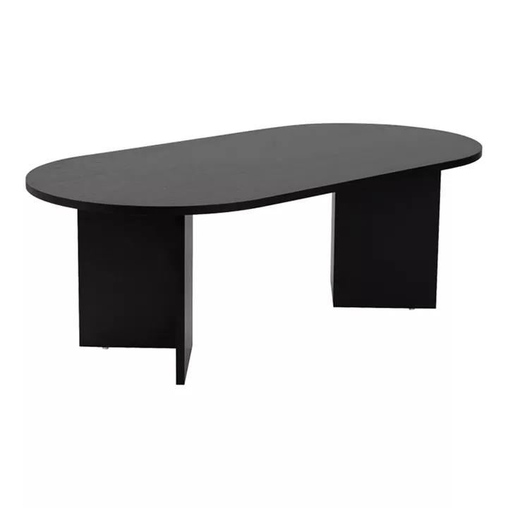 Τραπέζι σαλονιού Tabletod pakoworld σε μαύρη απόχρωση 119x60x40εκ