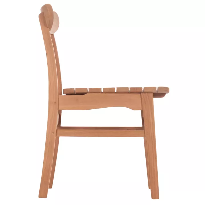 OUTDOOR DINING CHAIR ROBBIE HM18115 TEAK WOOD--NATURAL COLOR 48x51x82Hcm.