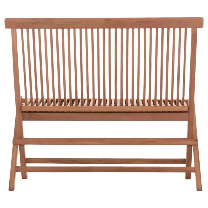 BENCH KENDALL HM18128 FOLDABLE MADE OF TEAK WOOD IN NATURAL COLOR 100x47x89Hcm.
