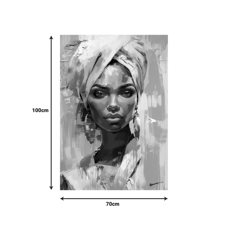Painting on canvas Gazel I Inart 70x3.5x100cm
