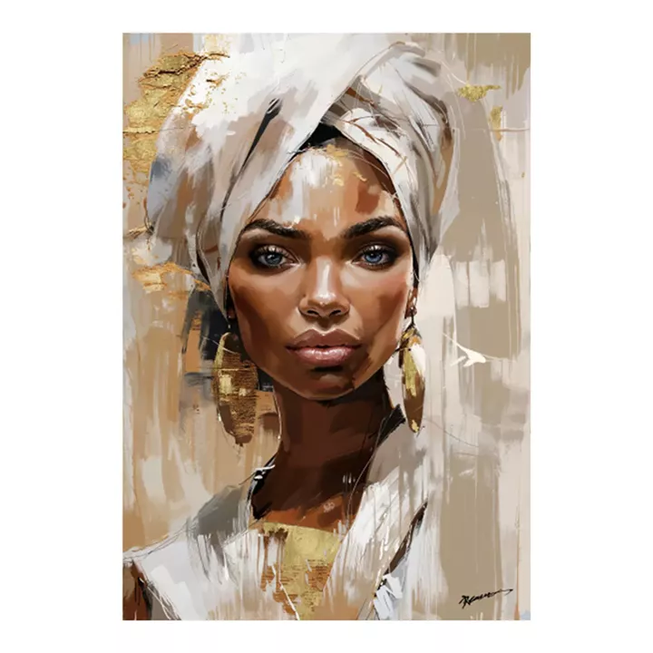 Painting on canvas Gazel I Inart 70x3.5x100cm