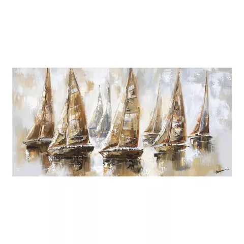 Painting on canvas Yelkan Inart 120x3.5x60cm