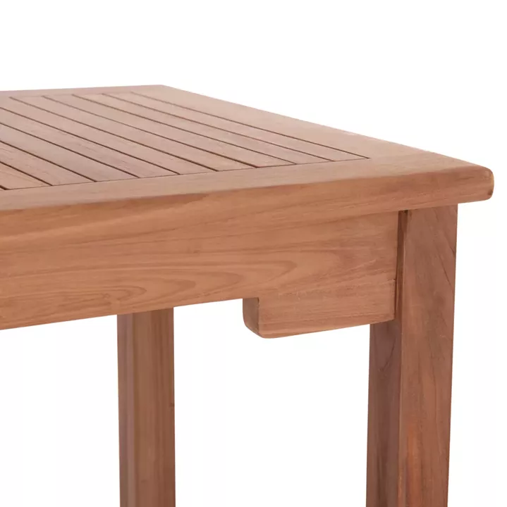 BAR TABLE CRANSTON HM18111 TEAK WOOD--NATURAL COLOR 120x60x105Hcm.