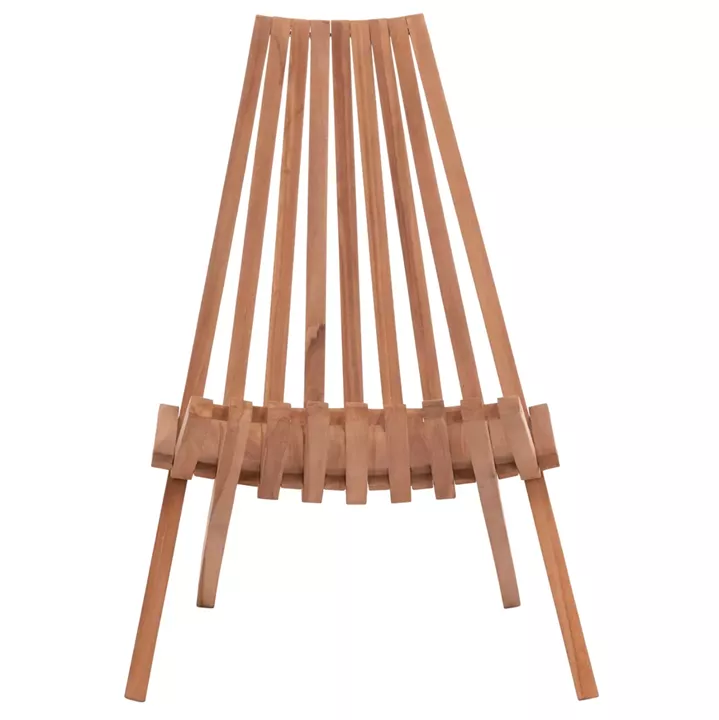 LOUNGE CHAIR FOLDABLE SHIGAO HM18112 TEAK WOOD--NATURAL COLOR 61x88.5x89Hcm.