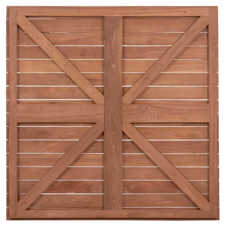 TABLETOP SQUARE HM18137 TEAK WOOD--NATURAL COLOR 80x80x4(thickness)cm.