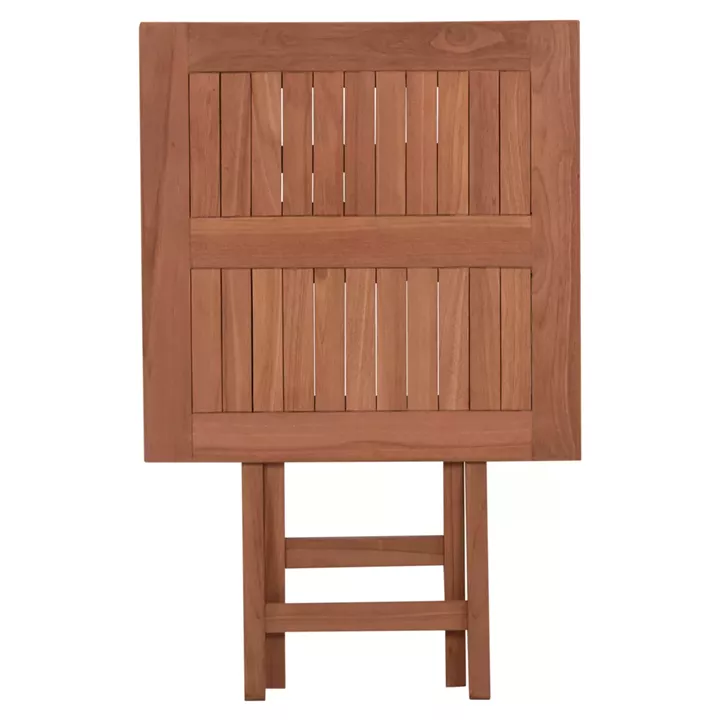 ΤΡΑΠΕΖΙ ΣΚΗΝΟΘΕΤΗ ΤΕΤΡΑΓΩΝΟ ERIS HM18118 ΞΥΛΟ TEAK--ΦΥΣΙΚΟ 60x60x75Υεκ.