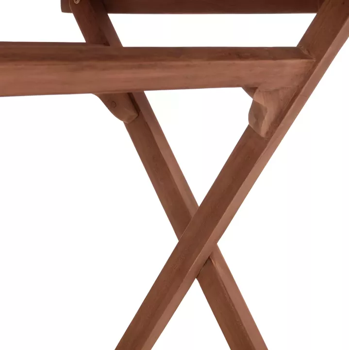 FOLDABLE RECTANGULAR TABLE ERIS HM18117 TEAK WOOD--NATURAL COLOR 120x70x76Hcm.