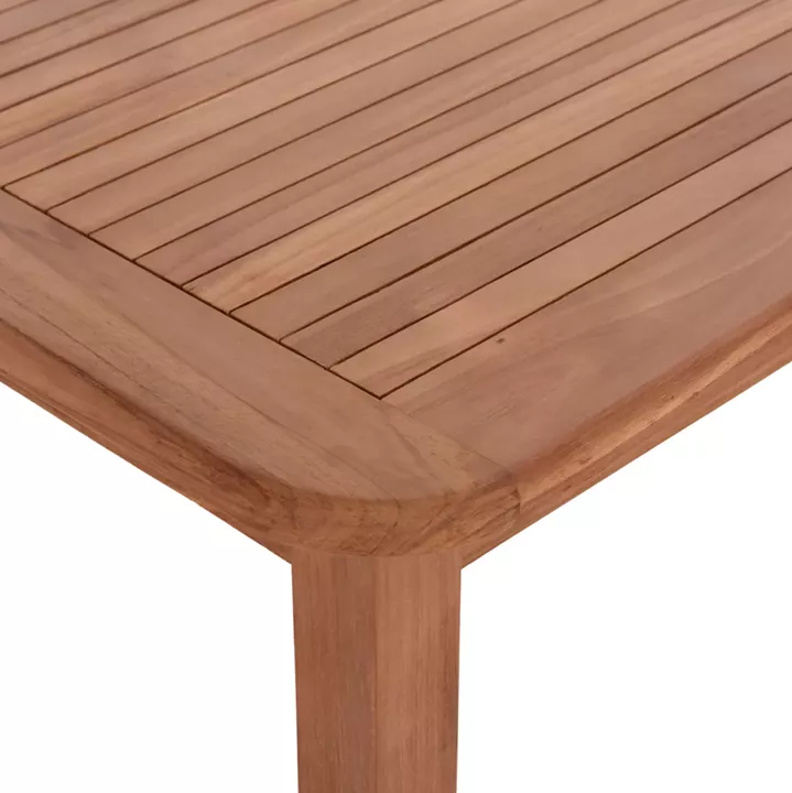 DINING TABLE SQUARE PRESSCOT HM18122 TEAK WOOD--NATURAL COLOR 80x80x76Hcm.