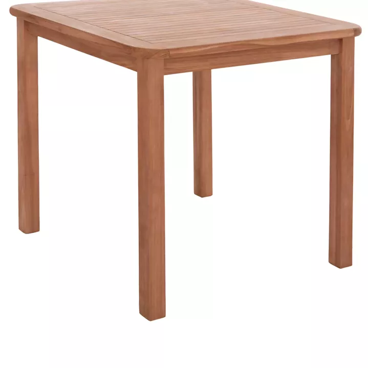 DINING TABLE SQUARE PRESSCOT HM18122 TEAK WOOD--NATURAL COLOR 80x80x76Hcm.