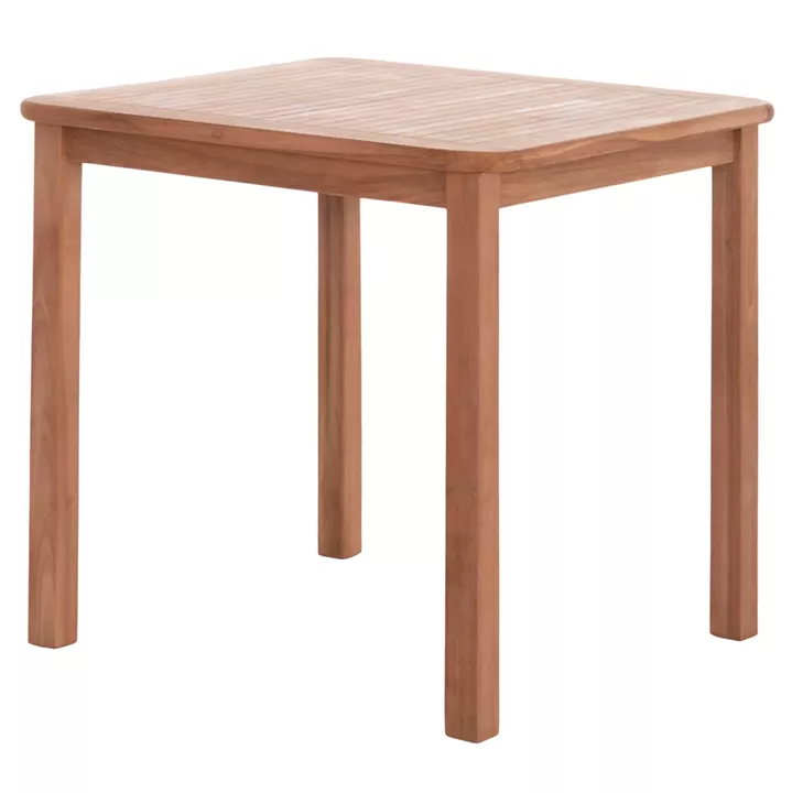DINING TABLE SQUARE PRESSCOT HM18122 TEAK WOOD--NATURAL COLOR 80x80x76Hcm.