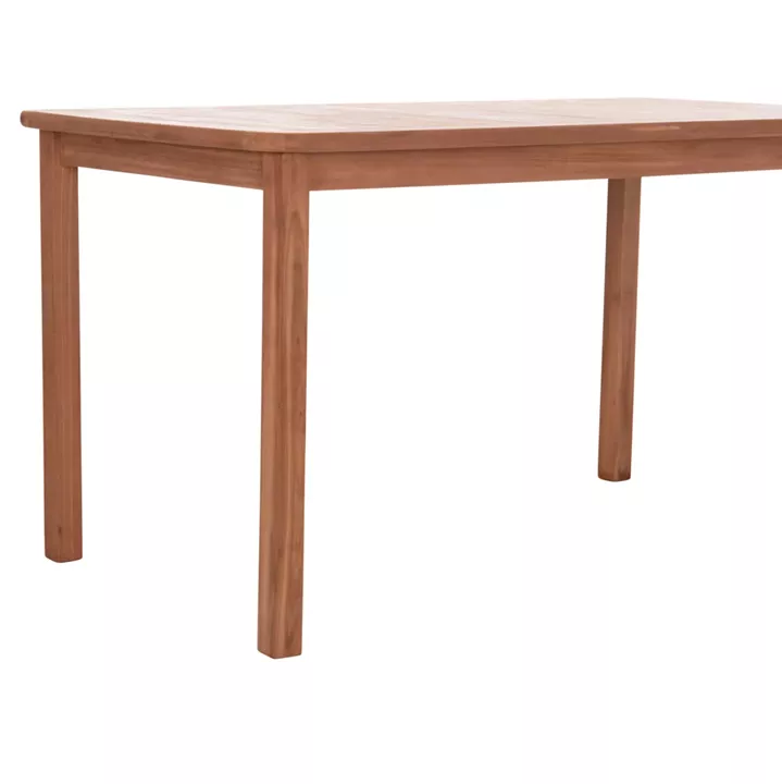 DINING TABLE RECTANGULAR PRESSCOT HM18123 TEAK WOOD--NATURAL COLOR 140x80x76Hcm.