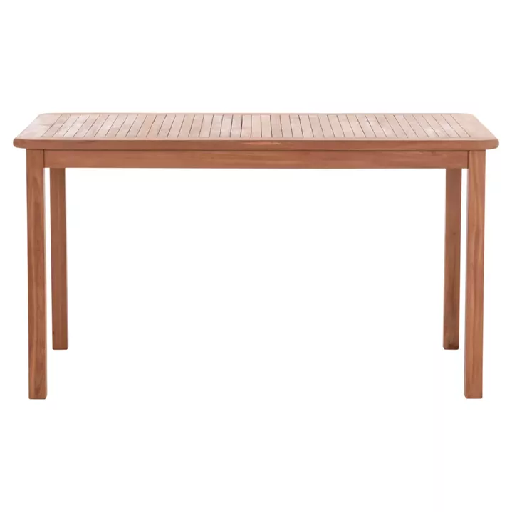 DINING TABLE RECTANGULAR PRESSCOT HM18123 TEAK WOOD--NATURAL COLOR 140x80x76Hcm.
