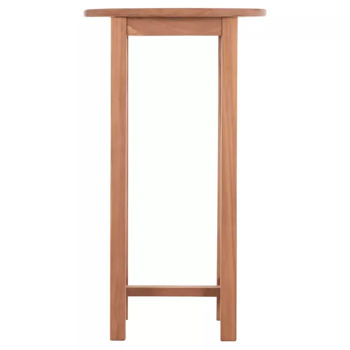 BAR STAND/TABLE ROUND PRESSCOT HM18114 TEAK WOOD--NATURAL COLOR Φ60x105Hcm.