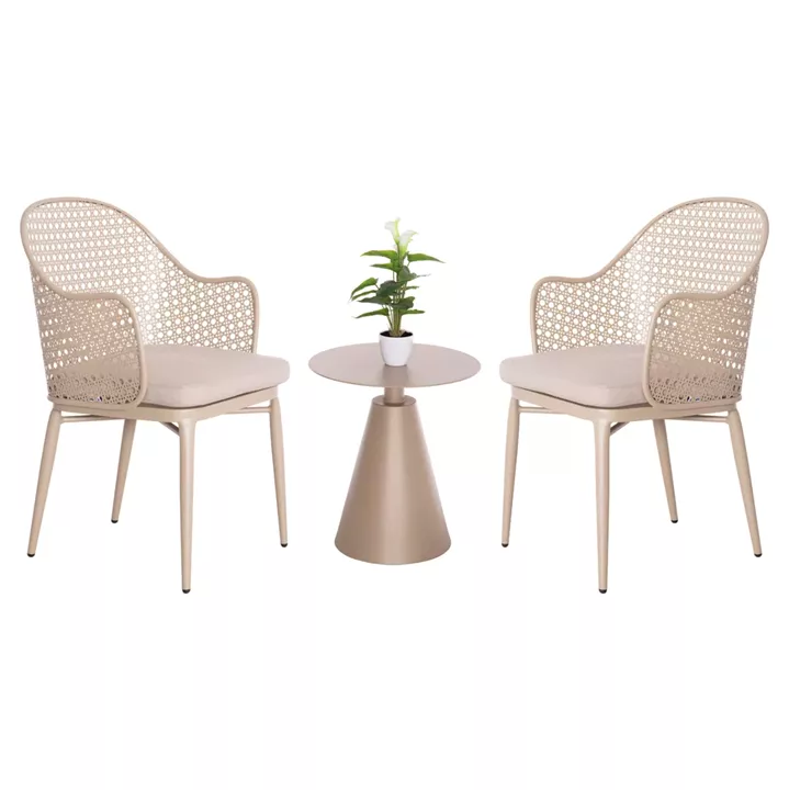 ΣΕΤ LOUNGE 3TMX ΕΞ.ΧΩΡΟΥ OREGO HM21106.03 ΑΛΟΥΜΙΝΙΟ ΣΕ ΚΑΠΟΥΤΣΙΝΟ