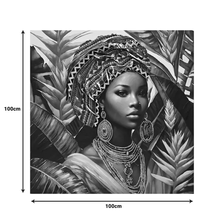 Canvas painting Gangalo Inart 100x3x100cm