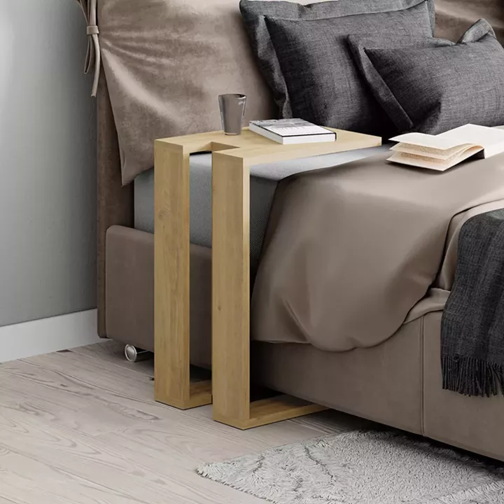 End table Muju pakoworld in natural color 40x30x57cm