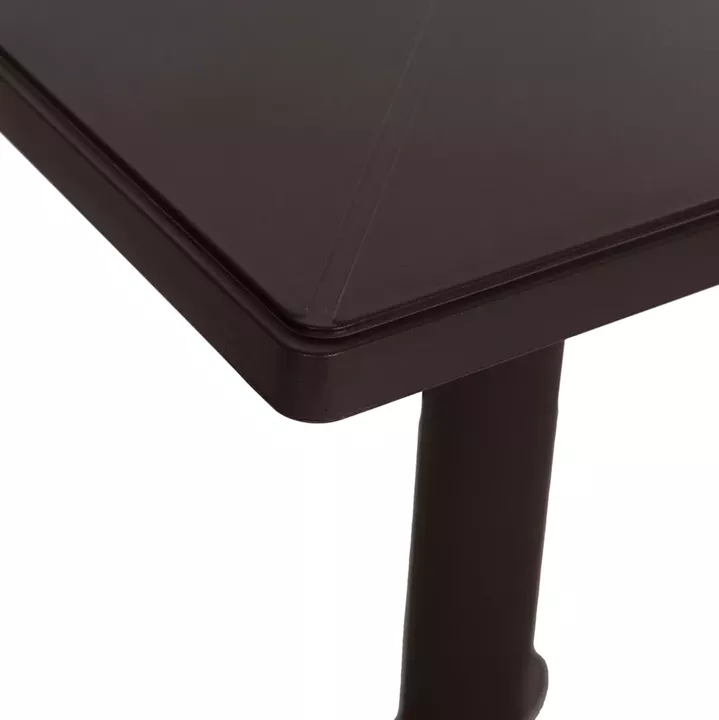 ΤΡΑΠΕΖΙ ΠΟΛΥΠΡΟΠΥΛΕΝΙΟΥ ΤΕΤΡΑΓΩΝΟ TERRIN HM6125.13 ΚΑΦΕ 60x60x75Υεκ.