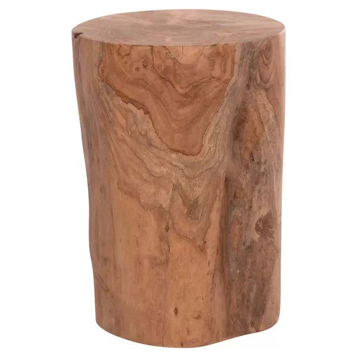 ΒΟΗΘΗΤΙΚΟ ΤΡΑΠΕΖΑΚΙ/ΣΚΑΜΠΟ TRONCO HM9374.21 ΞΥΛΟ TEAK--ΦΥΣΙΚΟ Φ30x45Υεκ.